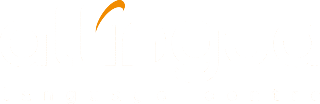 Logo Allingua négatif